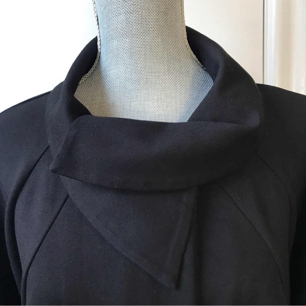 Joseph Ribkoff Structured High Collar Coat - Picture 4 of 13